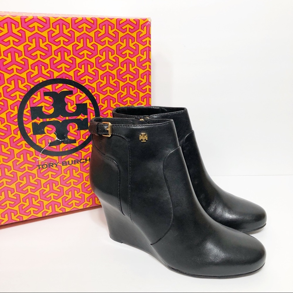 Tory Burch Milan Wedge Booties